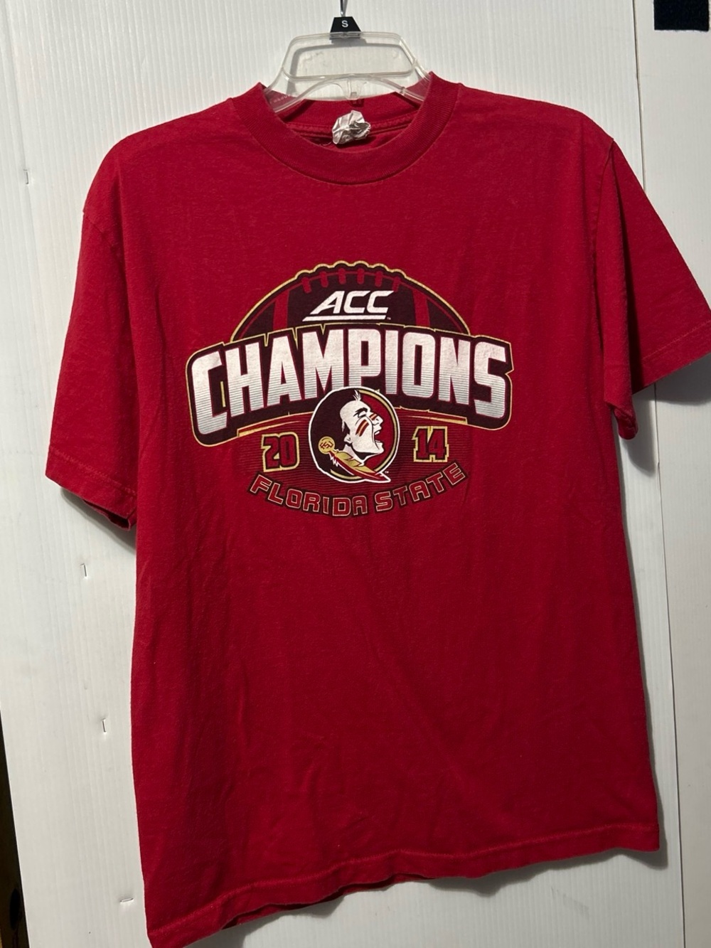 Alstyle Red Florida State ACC Champions 2014 Graphic Tee